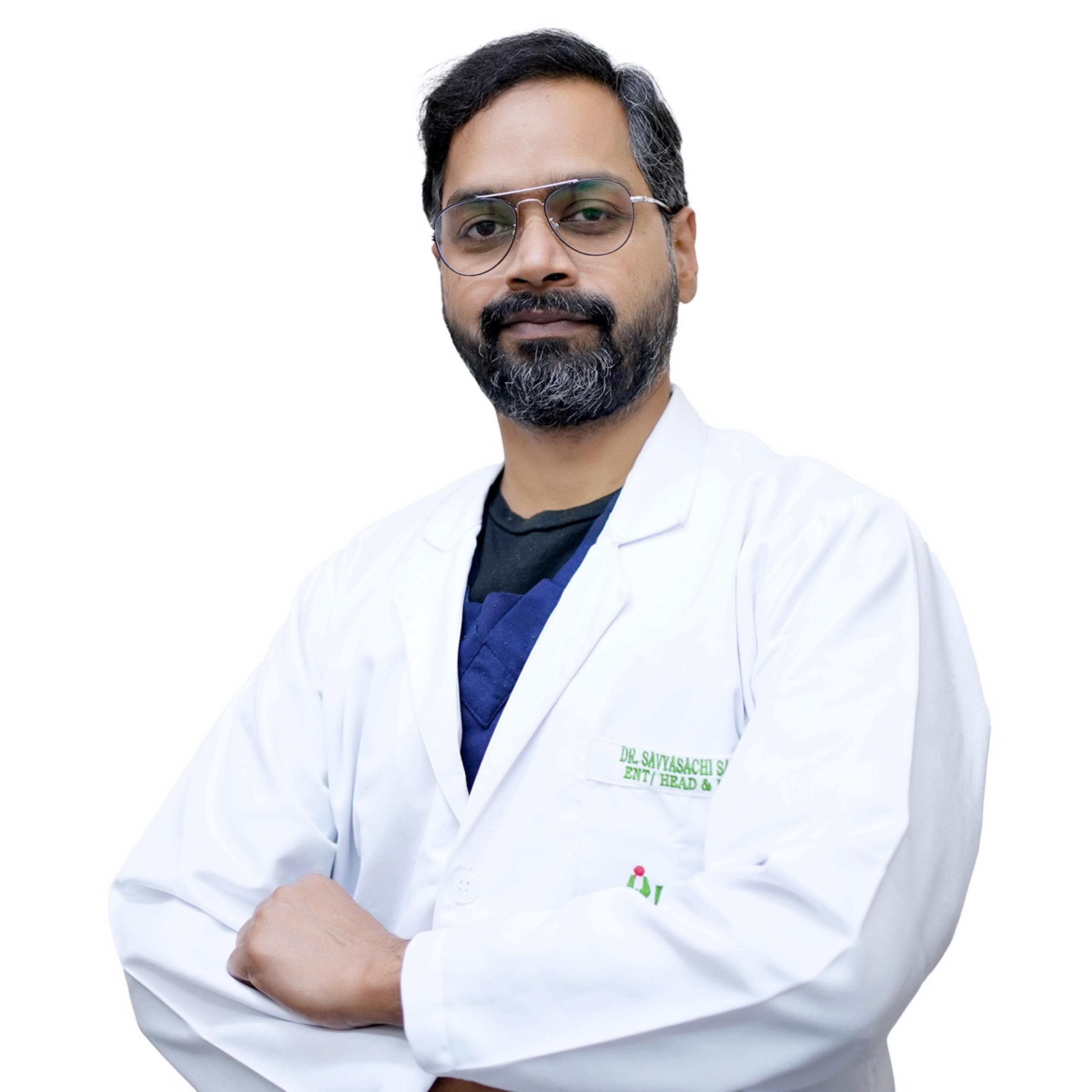 Dr. Savyasachi Saxena, ENT and head-neck surgeon at NEO ENT Clinic, Indirapuram